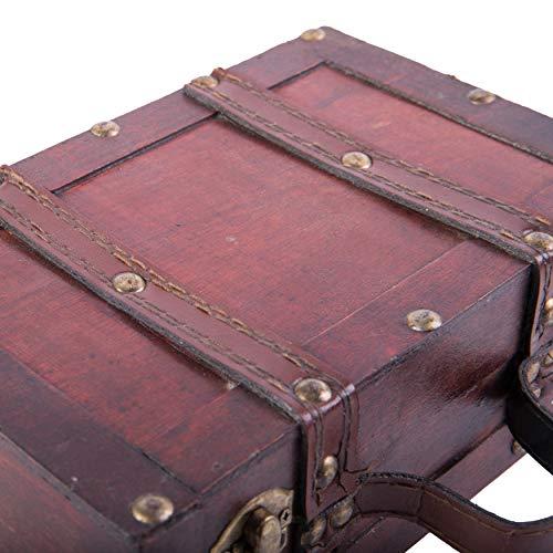 Vintiquewise(TM) Old-Fashioned Small Suitcase/Decorative Box with