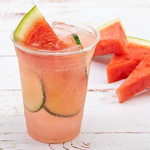 16 oz clear plastic tumblers 16 oz. Clear plastic tumbler with white Full Displacement main image 0